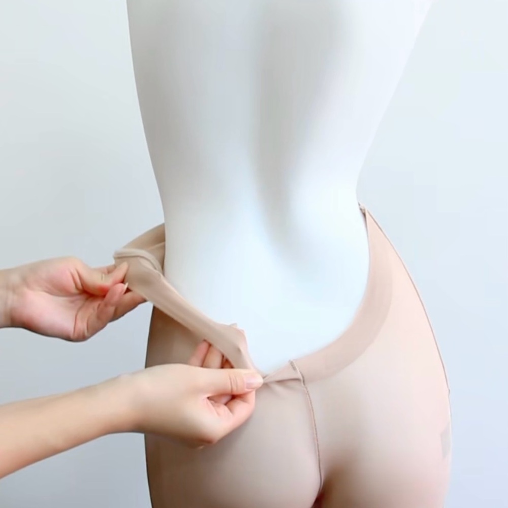 Low Back seamless invisible short tummy control compression Shapewear like skims - Picture 9 of 12